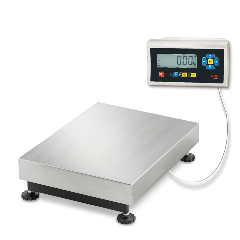 Plattformwaage ADE VSL1 + STAN07 | Wiegefläche: 300 x 240 mm | Höchstlast: 15 kg | Ziffernschritt: 5 g
