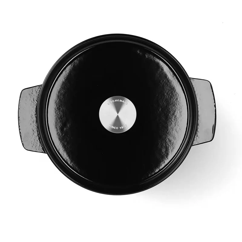 KitchenAid Gusseisen-Schmortopf „Onyx Black“
