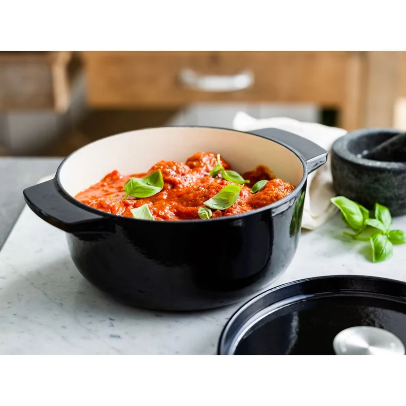 KitchenAid Gusseisen-Schmortopf „Onyx Black“