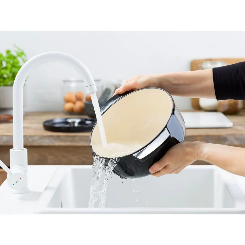 KitchenAid Gusseisen-Schmortopf „Onyx Black“