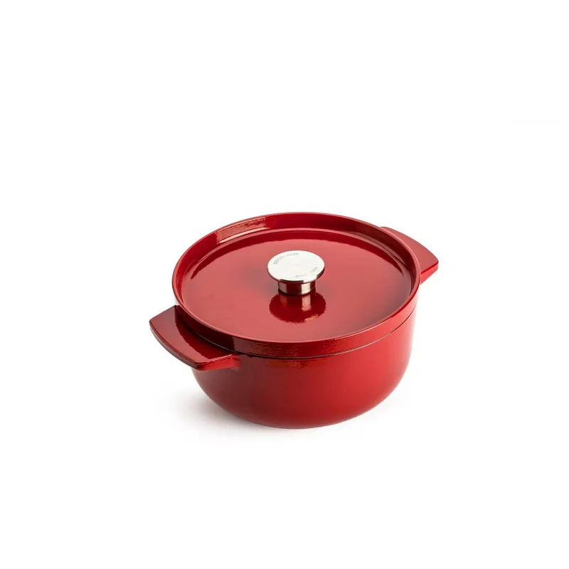 KitchenAid Gusseiserner Bräter „Empire Rot“