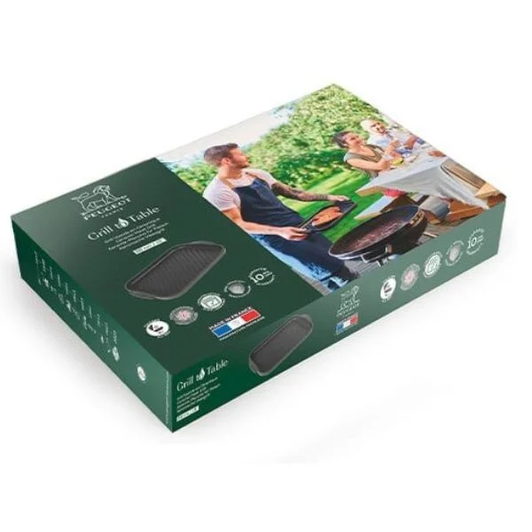Peugeot Grillplatte Rechteckig 38x26cm „Grill to Table“