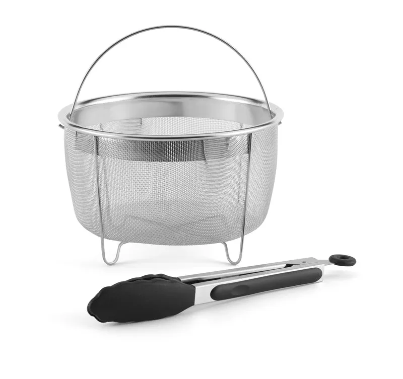 Crockpot Express Pot 5,6L inkl. Dampfgareinsatz und Zange CR089