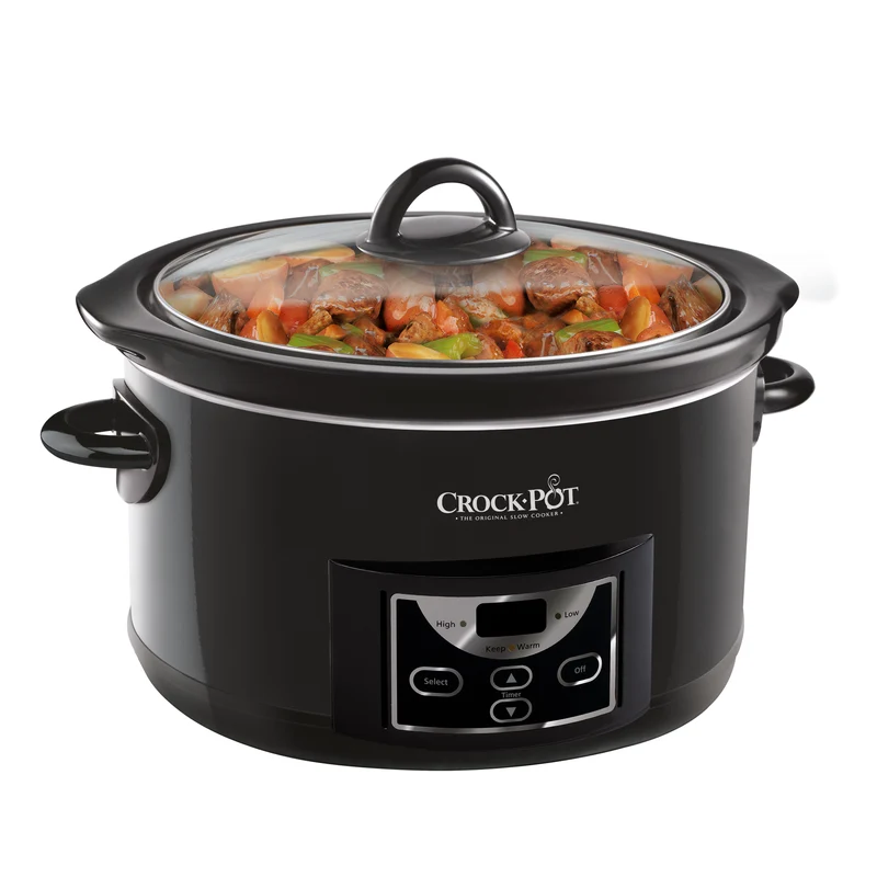 Crockpot Schongarer Schwarz 4,7L CR507