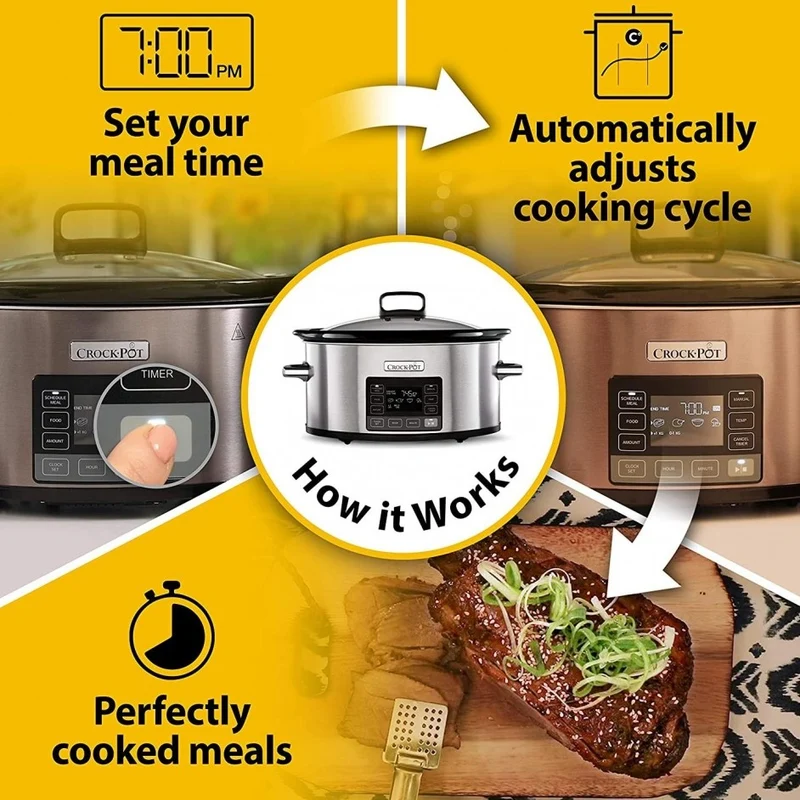 Crockpot Schongarer Time Select 5,6L CR066