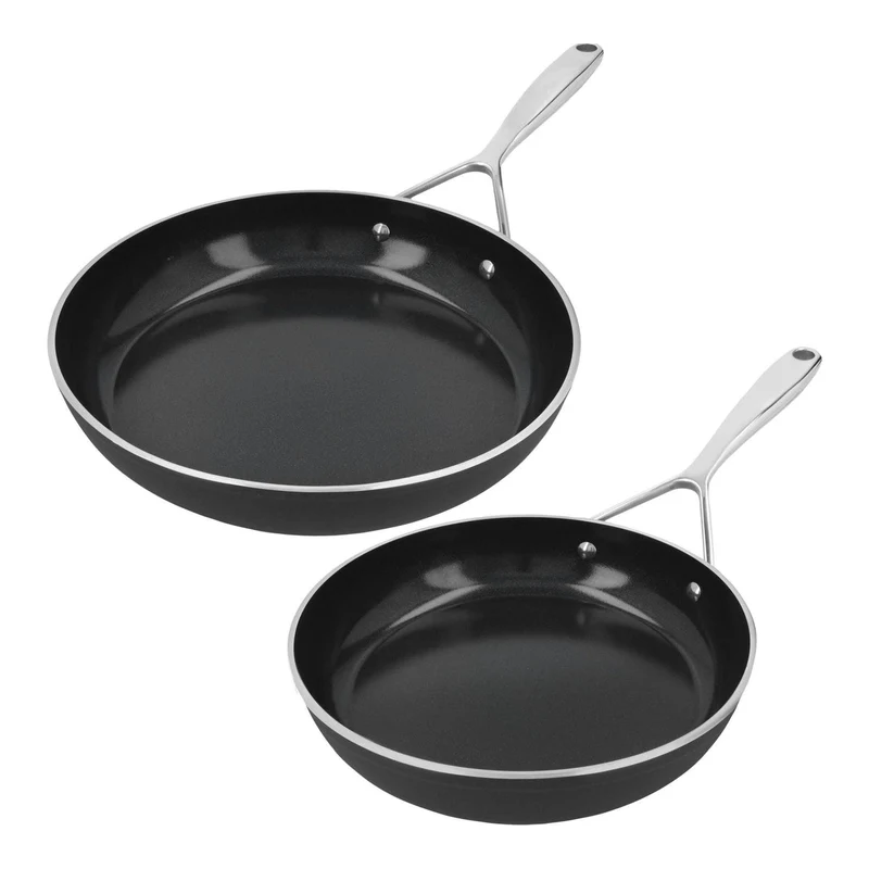 Zwilling 8-teiliges Topfset „Vitality“ | Mit „Demeyere Alu Plus 3 Ceraforce“ Pfannen