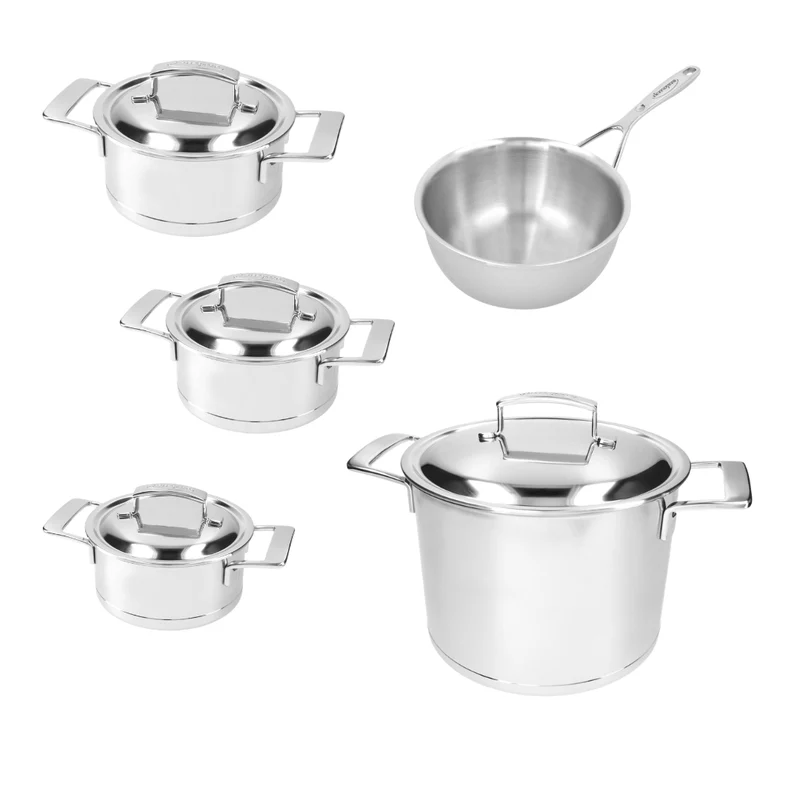Demeyere Topfset 5-teilig 'Silver 7'