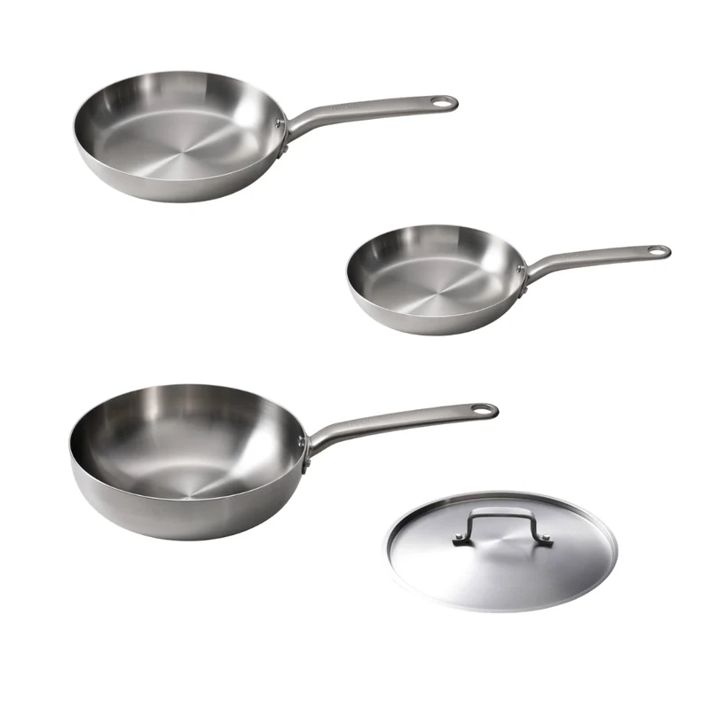 Skottsberg „Stainless Steel“ Topfset 4-teilig