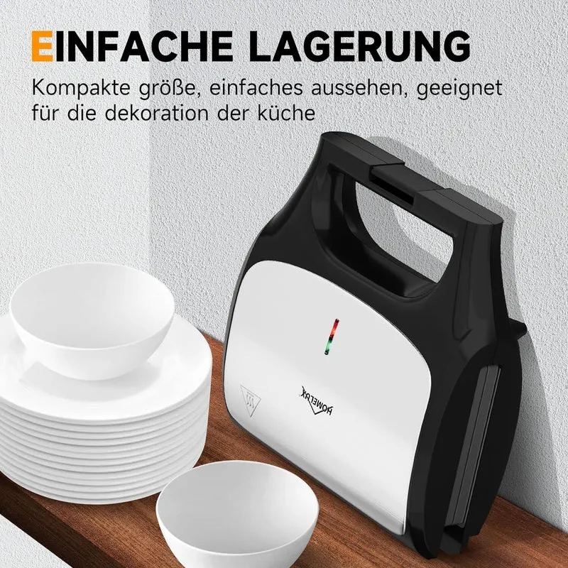 HOMELUX 3-in-1 Sandwichtoaster & Waffeleisen