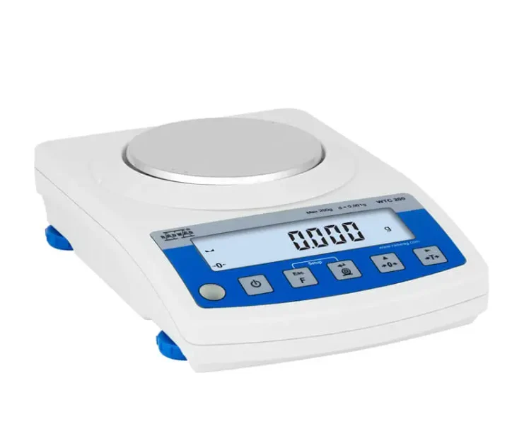 Präzisionswaage RADWAG WTC | Höchstlast: 200 g / 600 g / 2000 g / 3100 g | Ziffernschritt: 0,001 / 0,01 / 0,1 g