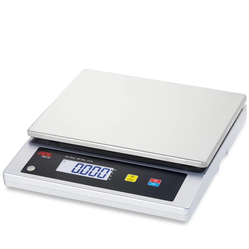 Portionswaage ADE PWI30 | IP65 | Induktionsladung | ProSeal-Gehäuse | Höchstlast: 30 kg