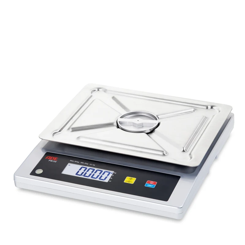 Portionswaage ADE PWI30 | IP65 | Induktionsladung | ProSeal-Gehäuse | Höchstlast: 30 kg