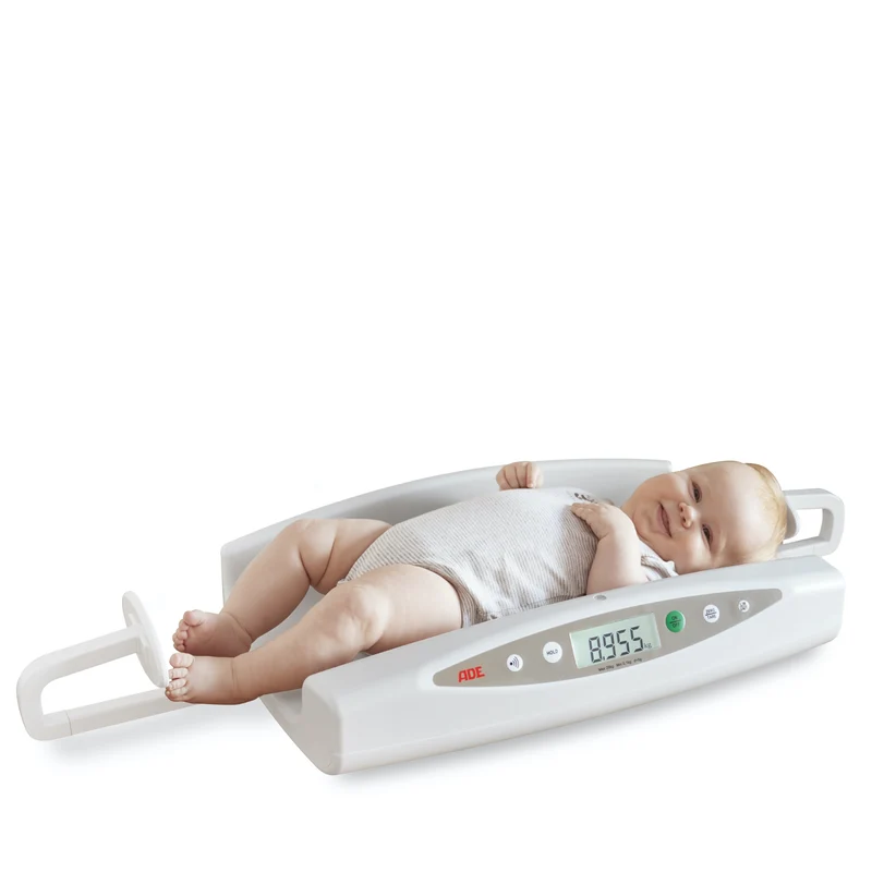 Professionelle Babywaage | Längenmessfunktion | ADE M118600-01 | Höchstlast: 20 kg