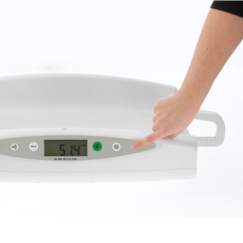 Professionelle Babywaage | Längenmessfunktion | ADE M118600-01 | Höchstlast: 20 kg