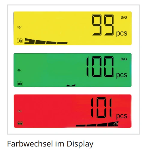 Zweibereichs-Kontrollwaage im Edelstahlgehäuse ADE KWN-IP67 | Inklusive Eichkosten | Höchstlast: 3 kg / 6 kg