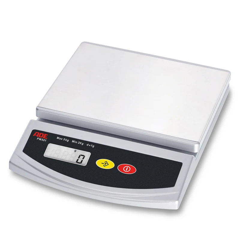 Portionswaage ADE PW501 | Beleuchtetes LCD-Display | Höchstlast: 5 kg