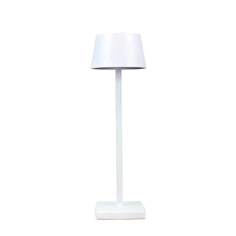 PREMIUM Tischlampe WEIß matt LED warmweiß massiv Tischleuchte dimmbar touch extrem hell Lampe