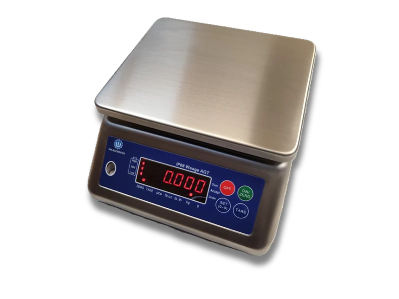 Edelstahlwaage AGT-30WW (IP68)