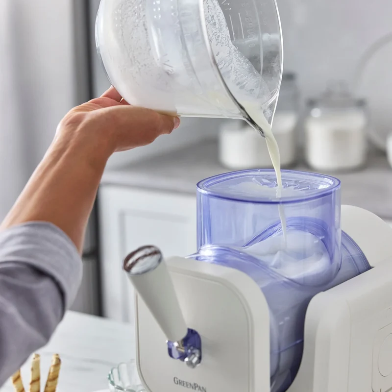 Greenpan Schnelle Eismaschine – Softeis & Frozen Drinks 1,8L „Cream“