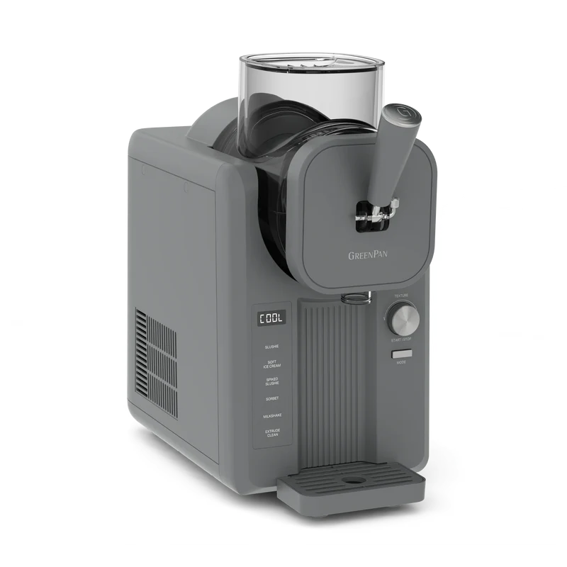 Greenpan Schnelle Eismaschine – Softeis & Frozen Drinks 1,8L 'Grey'
