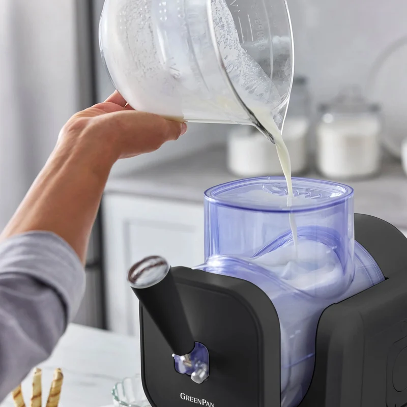 Greenpan Schnelle Eismaschine – Softeis & Frozen Drinks 1,8L 'Grey'