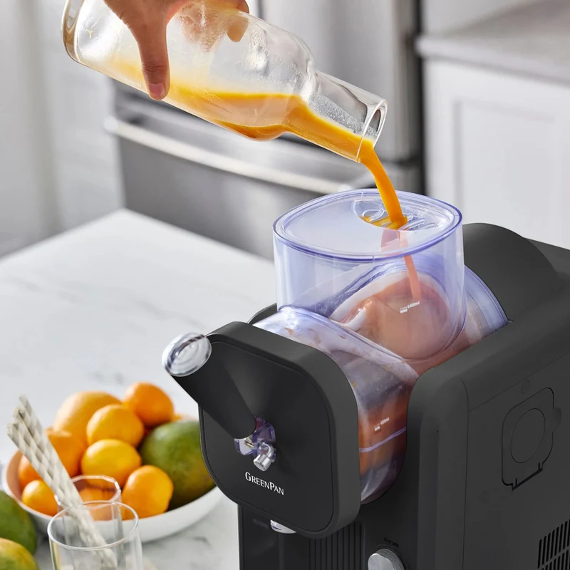 Greenpan Schnelle Eismaschine – Softeis & Frozen Drinks 1,8L 'Grey'