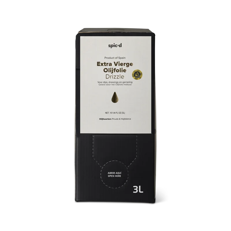 Spic'd Natives Olivenöl Extra „Drizzle“ Bag in Box 3 Liter