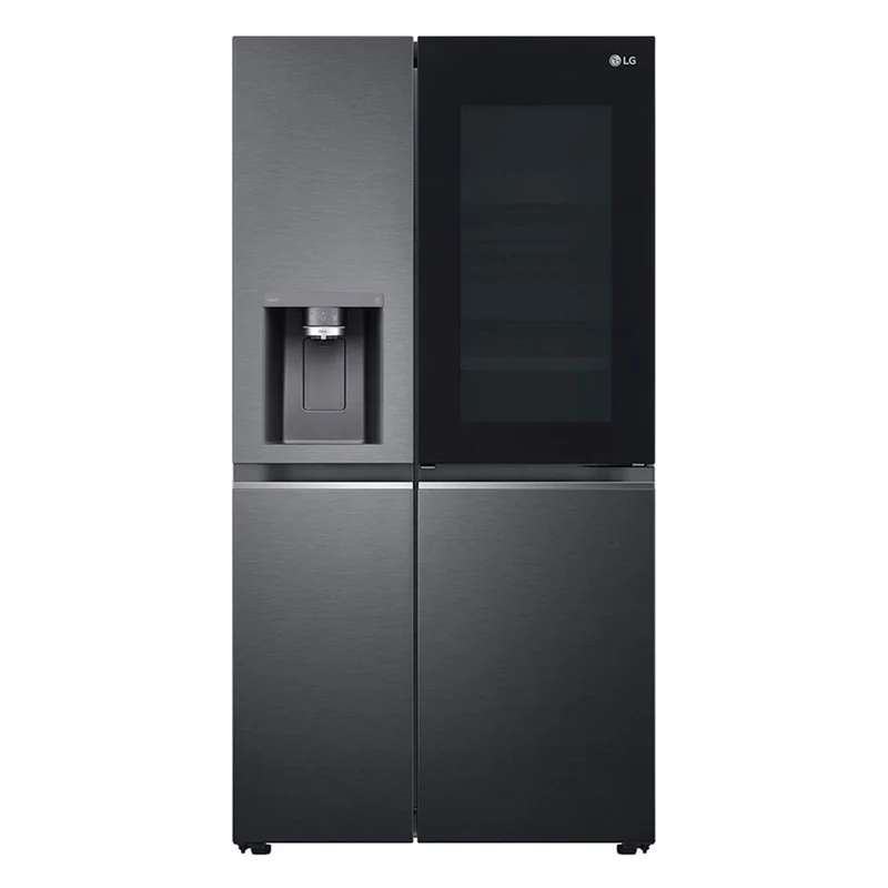 LG GSXE81EVBD Side-by-Side Kühlschrank mit InstaView Door-in-Door