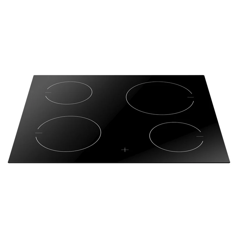 Amica EC 744 000 C Glaskeramik-Kochfeld Integriert 60 cm 4 Zonen Schwarz