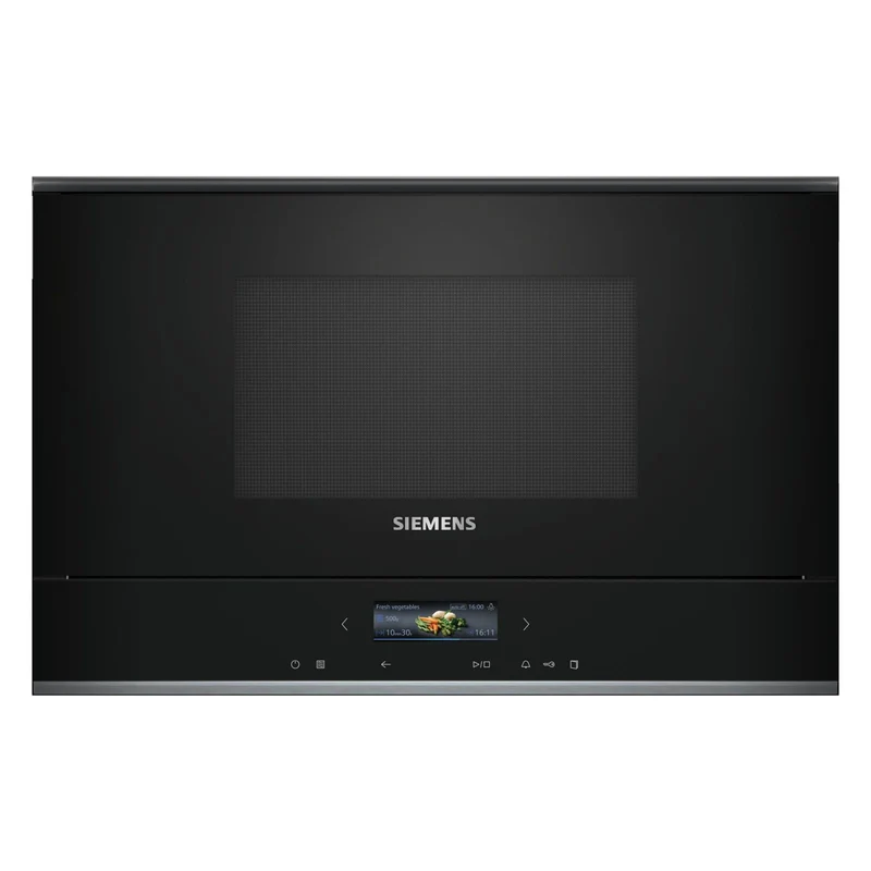 Siemens iQ700 BE732R1B1 Mikrowelle Schwarz Kombi-Mikrowelle Integriert 21 l 900 W