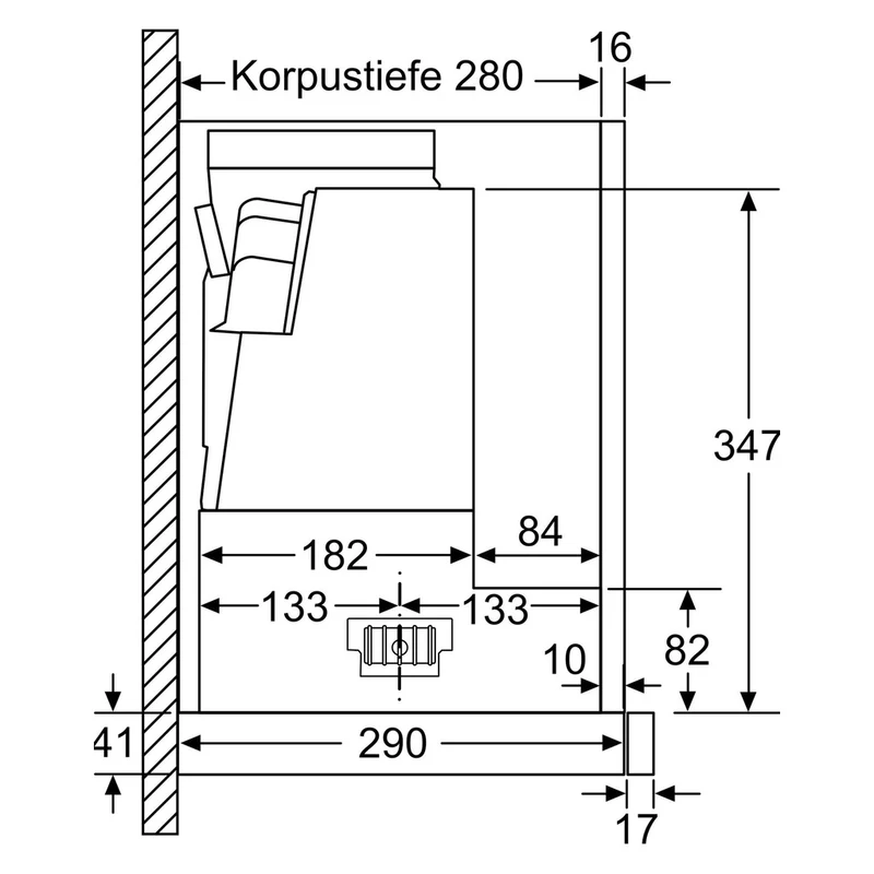 Siemens iQ500 LI97RA561 Dunstabzugshaube Halb eingebaut (Pullout) Edelstahl 395 m³/h B