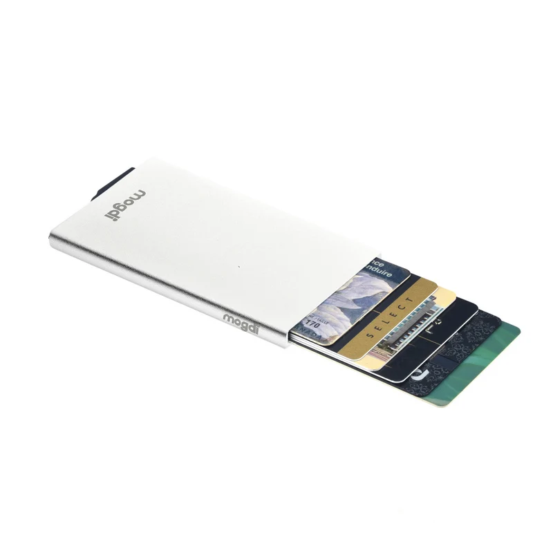 PREMIUM RFID Blocker Kartenetui Kreditkartenhalter Schutz Reise Protector Alu