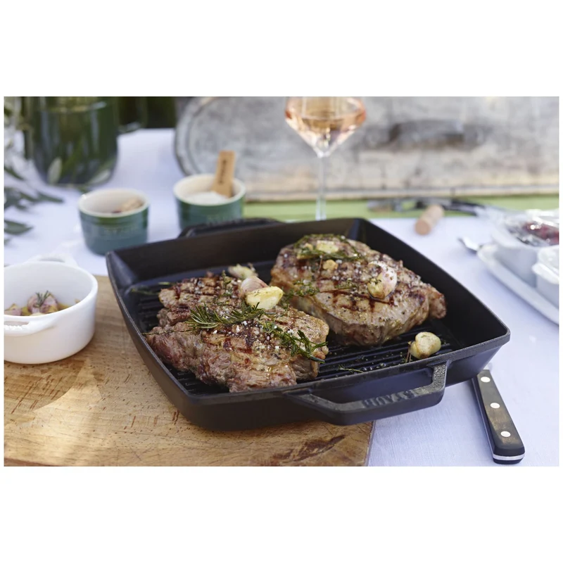 STAUB Gusseisen Grillpfanne 28x28cm