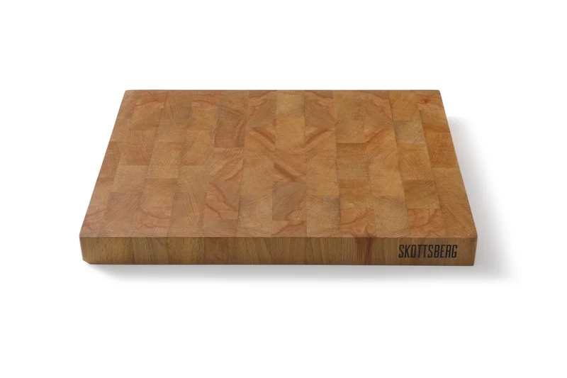 Skottsberg Schneidebrett Buche Hirnholz Mit Saftrille