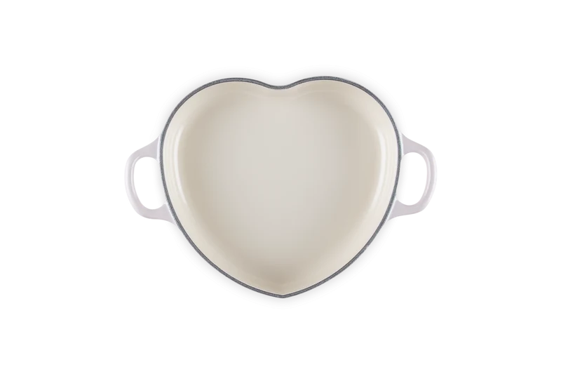 Le Creuset Campagnard Herz Ø20cm / 1L 'Shell Pink'