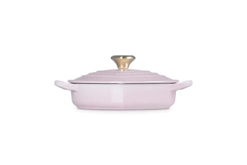 Le Creuset Campagnard Herz Ø20cm / 1L 'Shell Pink'