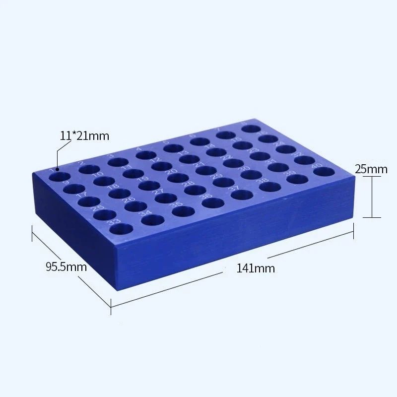 Aluminium-Kühlregal für 0.2 ml bis 50 ml Fläschchen