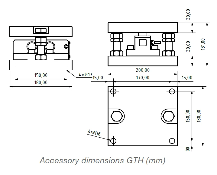 Einbaumodul MK für Wägezelle GTH