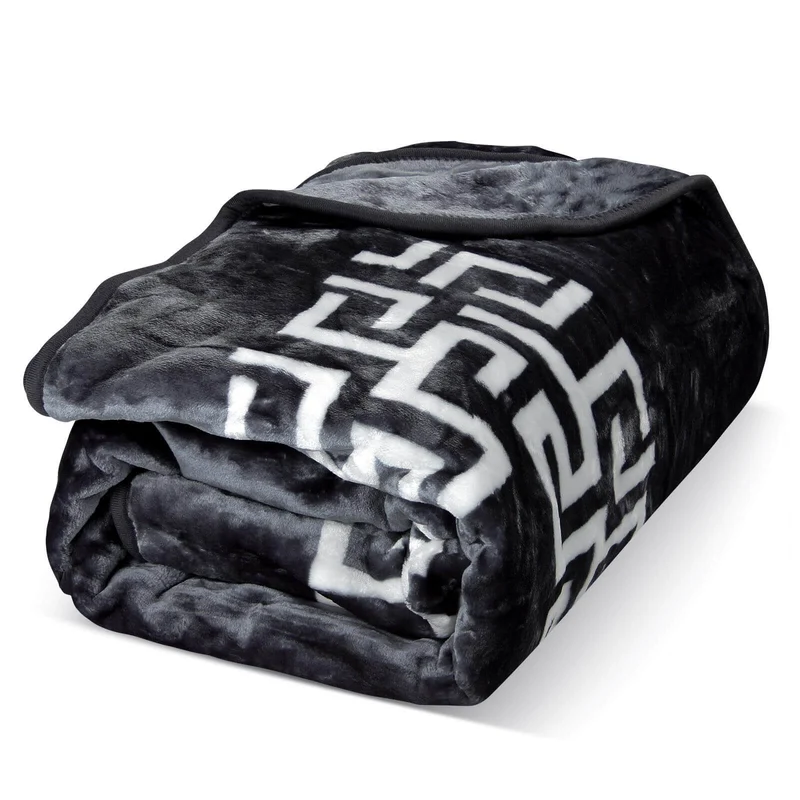 Flauschige Kuscheldecke 160x220 cm aus Polyester Weich, warm und pflegeleicht für Sofa, Bett und mehr