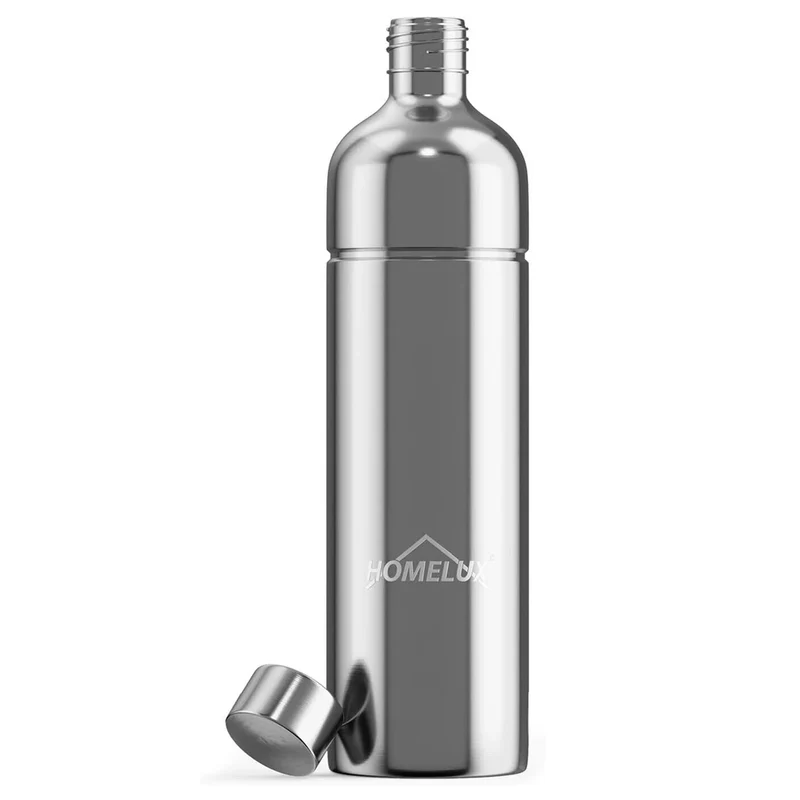 HOMELUX Wassersprudler, Sprudelwasser Maschine Mit 1L PET-Flaschen 316 Edelstahl Flasche Soda Maker