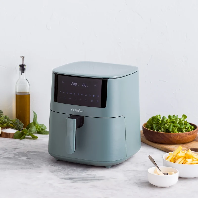 Greenpan Airfryer Bistro XXL 7.2L „Smokey Blue“