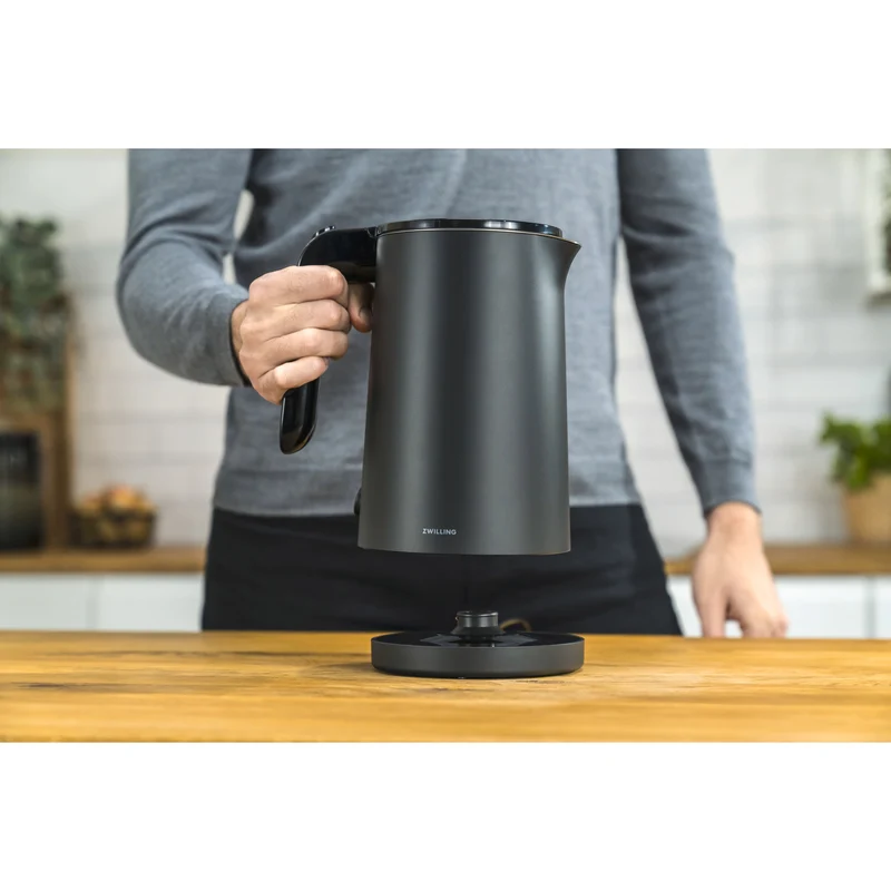 Zwilling Wasserkocher 1L Schwarz „Enfinigy“