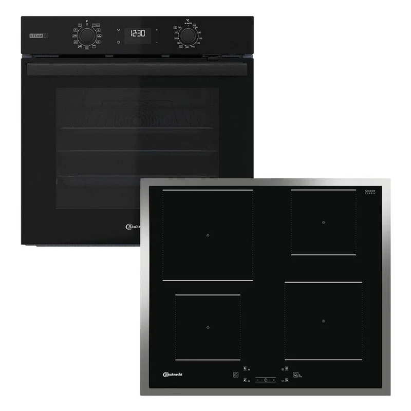 Bauknecht Backofen-Set BBA2S85HU1K Schwarz
