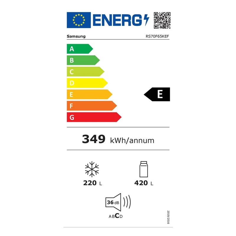Samsung RS70F65KEFEF Side-by-Side mit Metal Cooling und Wassertank