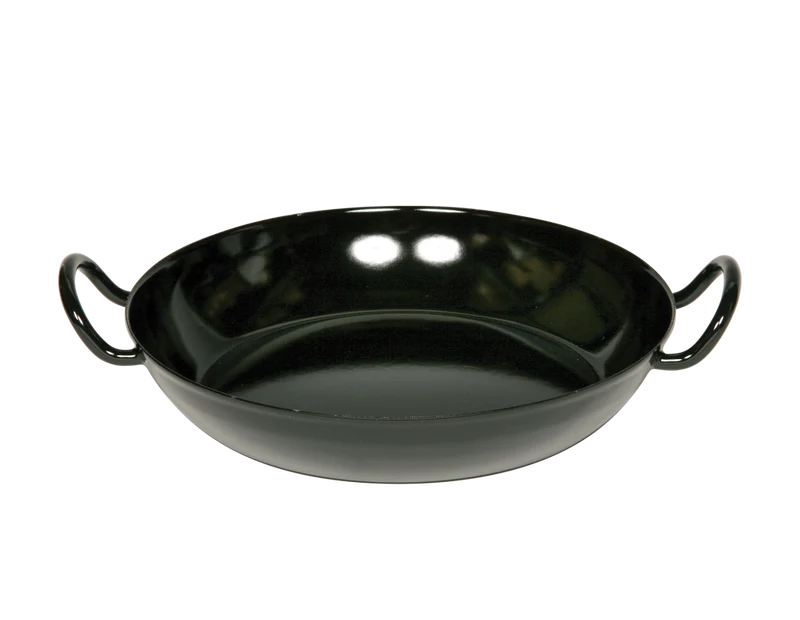 Schlemmerpfanne 20cm Schwarz Emaille