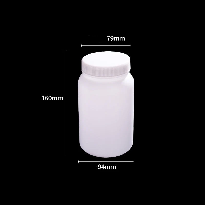 Weithalsflaschen mit Schraubverschluss, Kunststoff PE, Fassungsvermögen 50 ml bis 2.000 ml