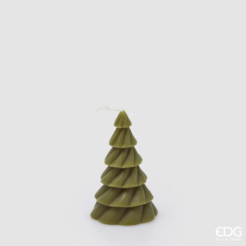 EDG Enzo De Gasperi Candela Pino Strati Verde H12 Cm