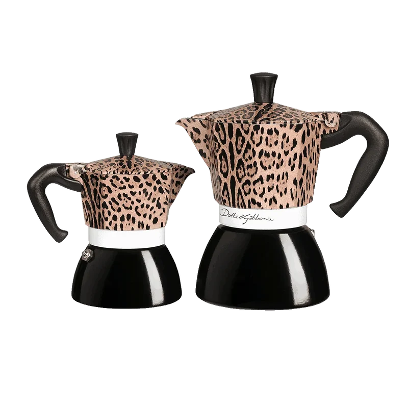 Bialetti Moka Induction Leopardo 6 Tazze Dolce&Gabbana