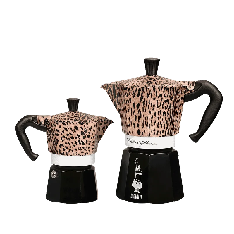 Bialetti Moka Express Leopardo Dolce&Gabbana 3 Tazze