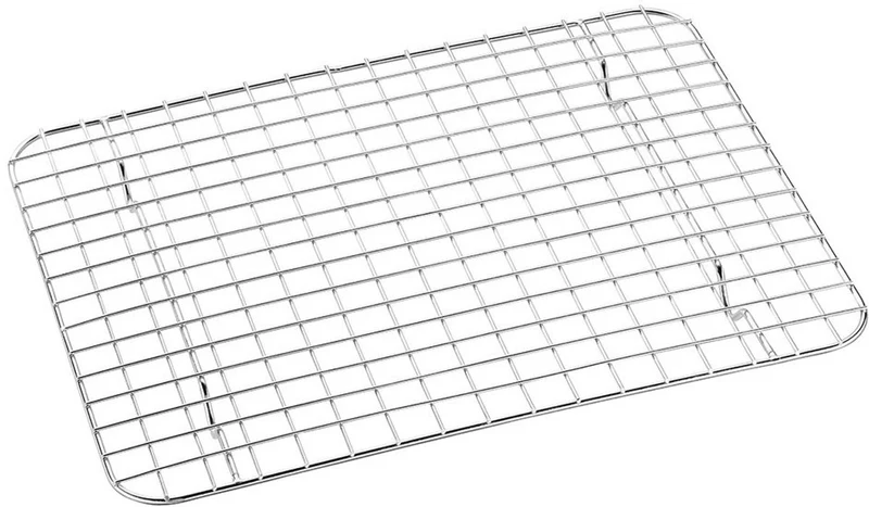 GEFU Backblech mit Abkühlgitter 31,5x24,5x2,5cm Edelstahl